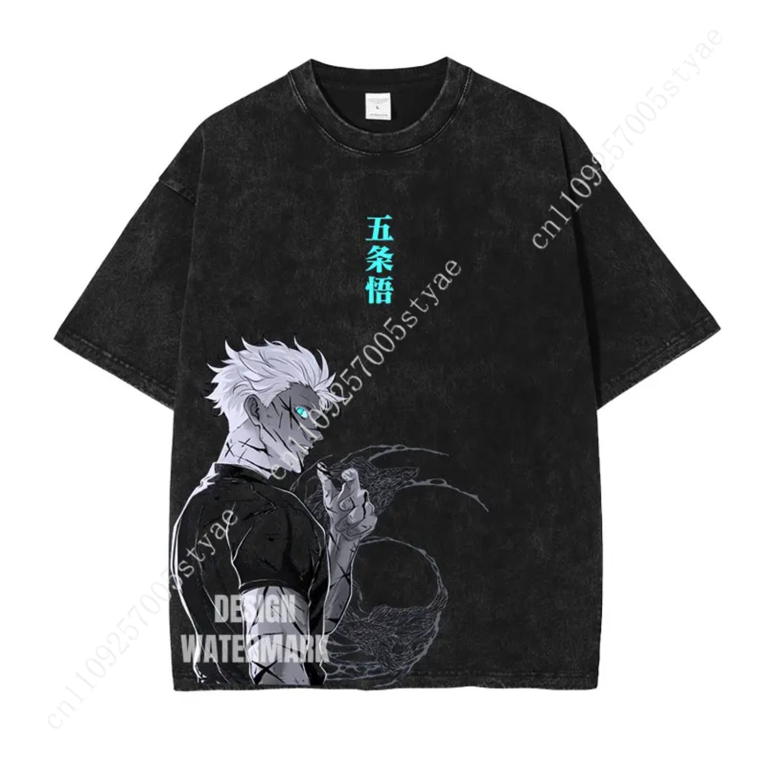 Gojo Satoru Graphic Tee  Anime - Quilt Cotton Summer recensione e prezzo