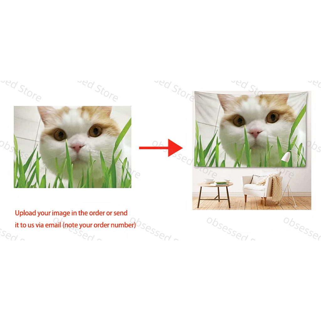 Customized tapestry printing f - Home Textiles Products recensione e prezzo