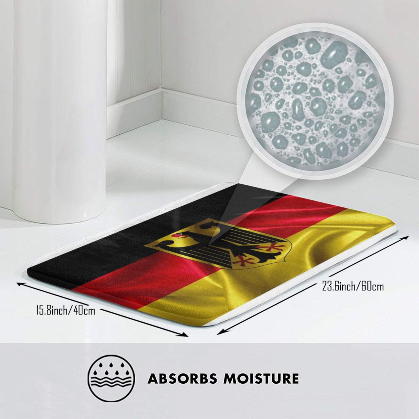 Germany Mat Rug Carpet Anti-Sl - Home Textiles Germany recensione e prezzo