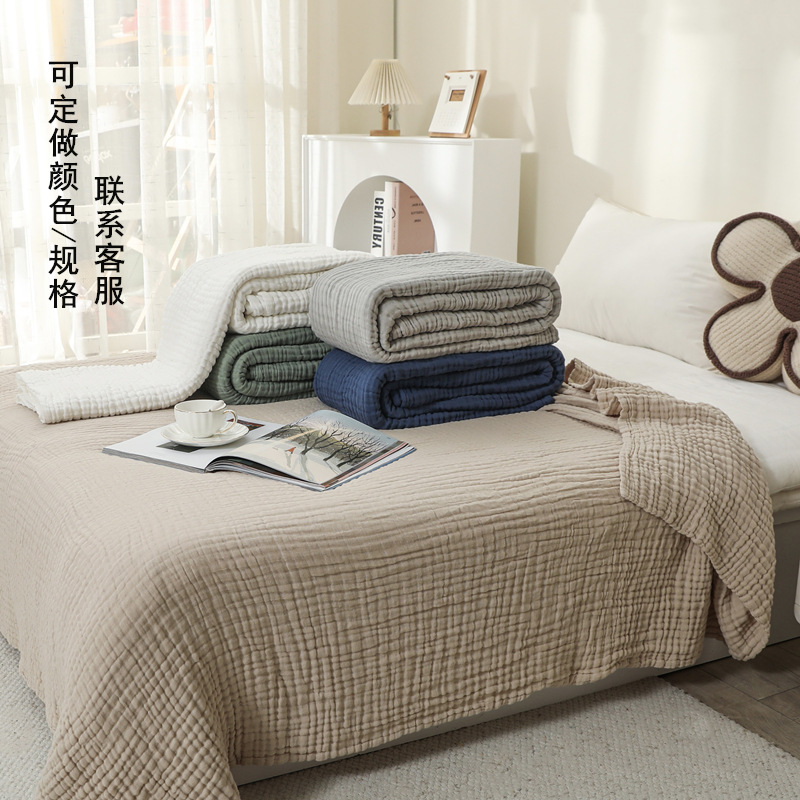 100% Cotton Muslin Blanket For - Quilt Cotton Summer recensione e prezzo