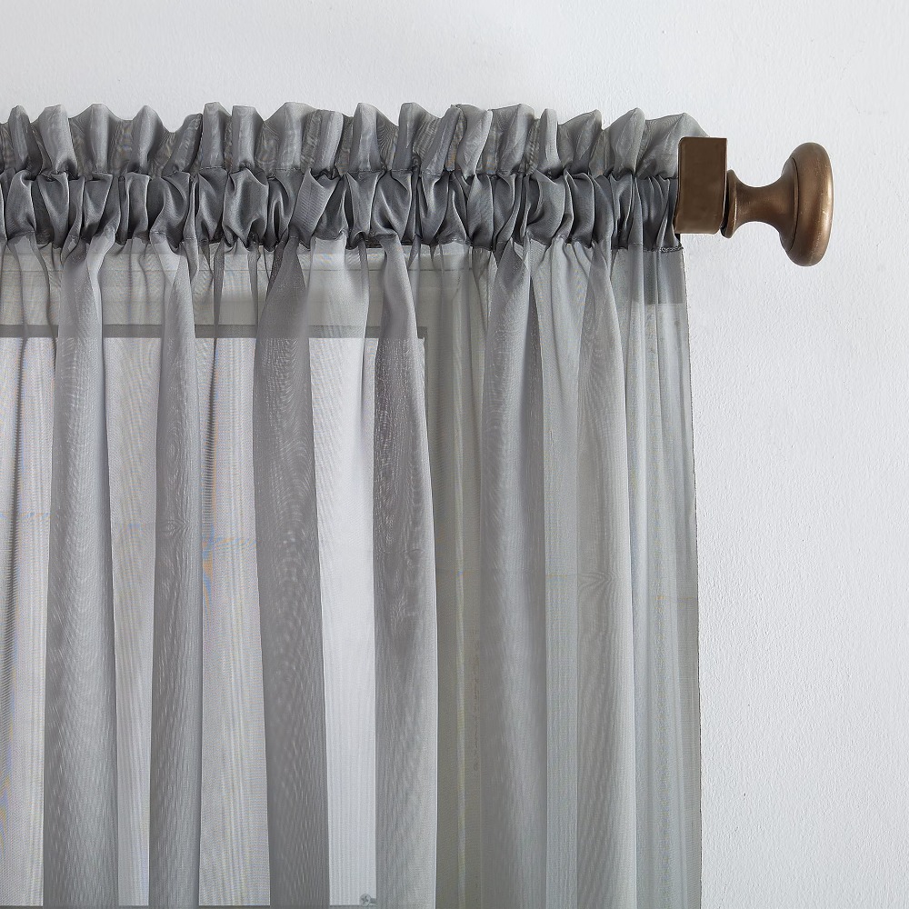 Sheer Voile Rod Pocket Curtain - Curtain Sheer Voile recensione e prezzo