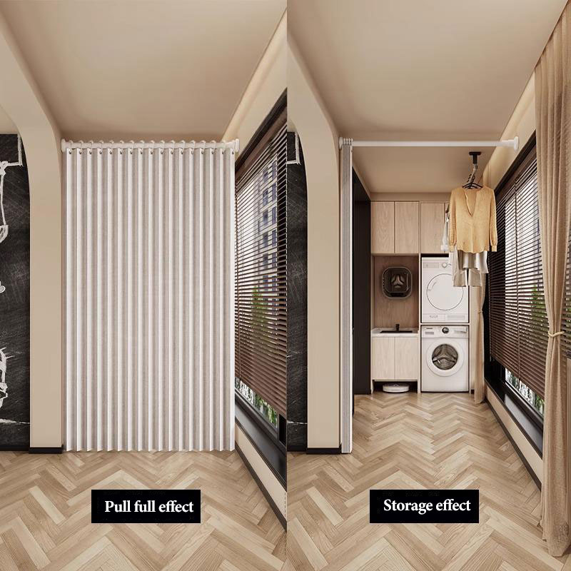 Collapsible Folding Accordion  - Home Textiles Curtains recensione e prezzo