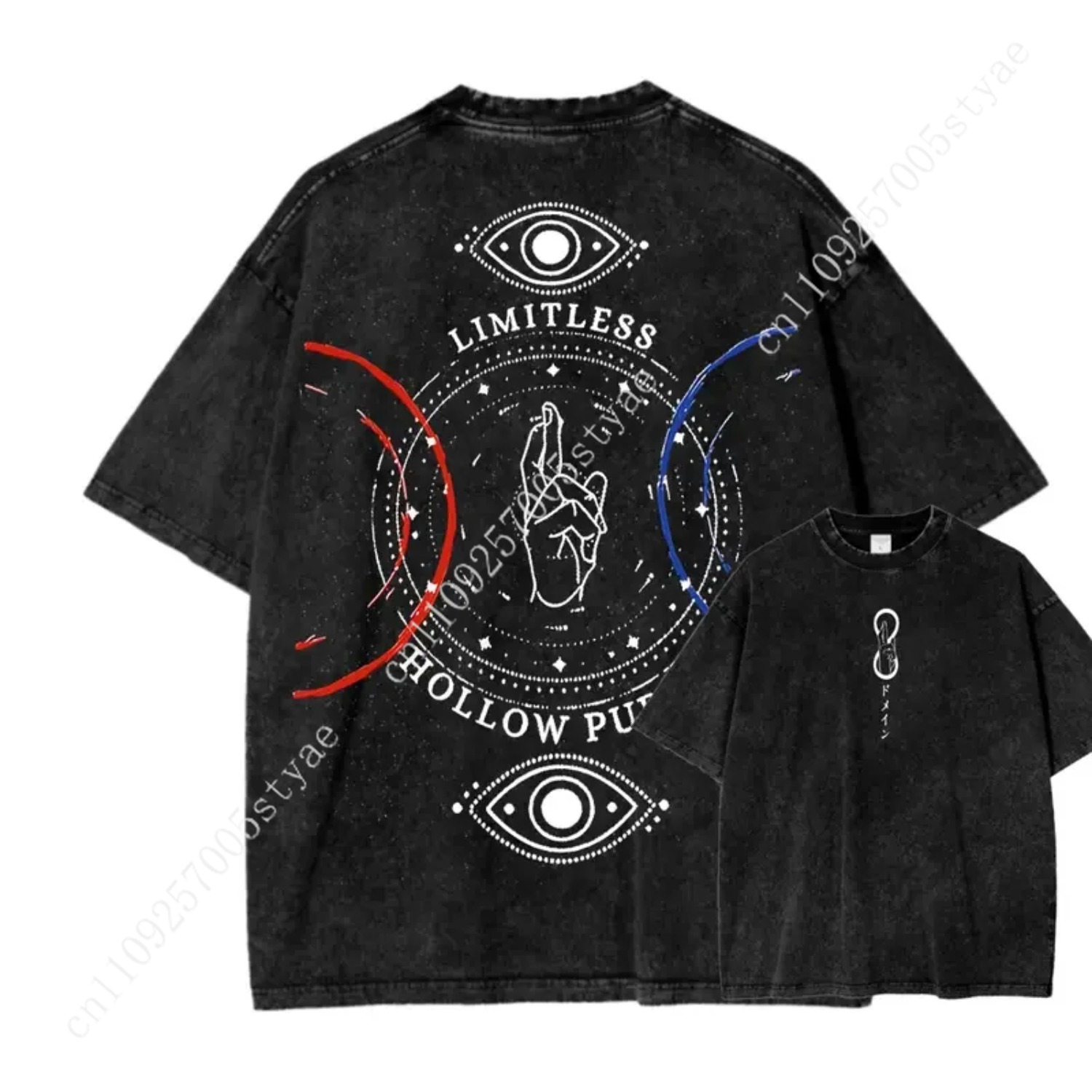 Anime  Gojo Satoru Print T-shi - Quilt Cotton Summer recensione e prezzo