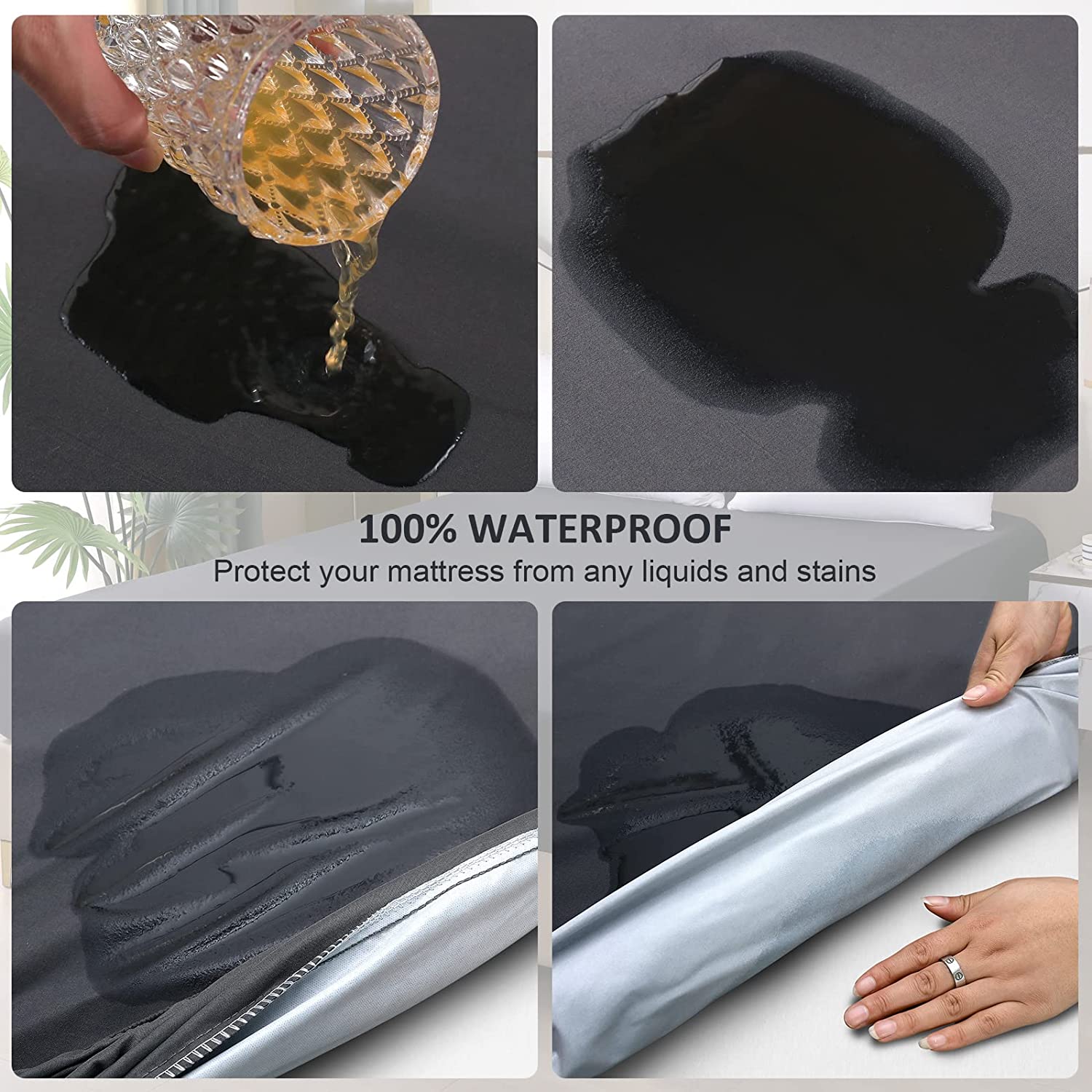 Solid Mattress Protector Water - Mattress Pad Topper recensione e prezzo