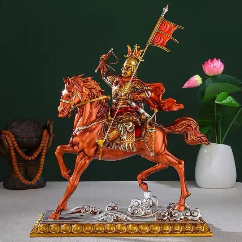 Buddha Statue of King Gesar Bu - Home Textiles Products recensione e prezzo