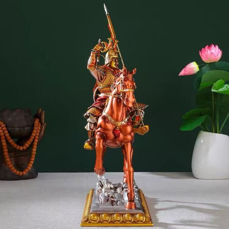 Buddha Statue of King Gesar Bu - Home Textiles Products recensione e prezzo