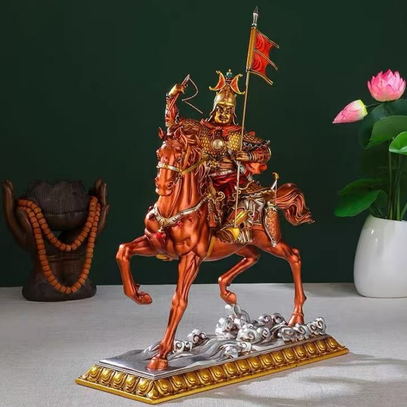 Buddha Statue of King Gesar Bu - Home Textiles Products recensione e prezzo