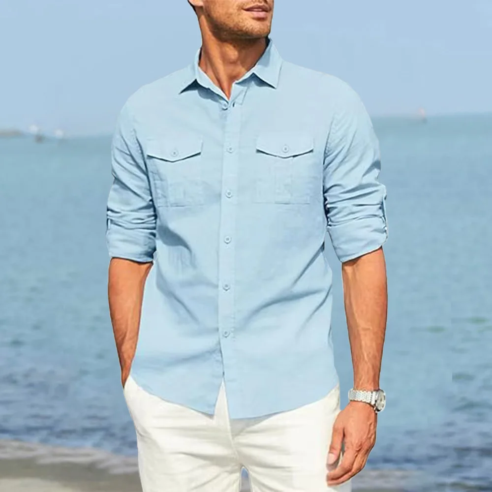 Autumn New Men's Pure Color Sh - Quilt Cotton Summer recensione e prezzo