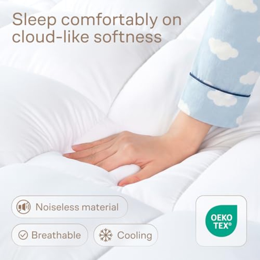 Ultra Soft Mattress Topper - C - Mattress Pad Topper recensione e prezzo