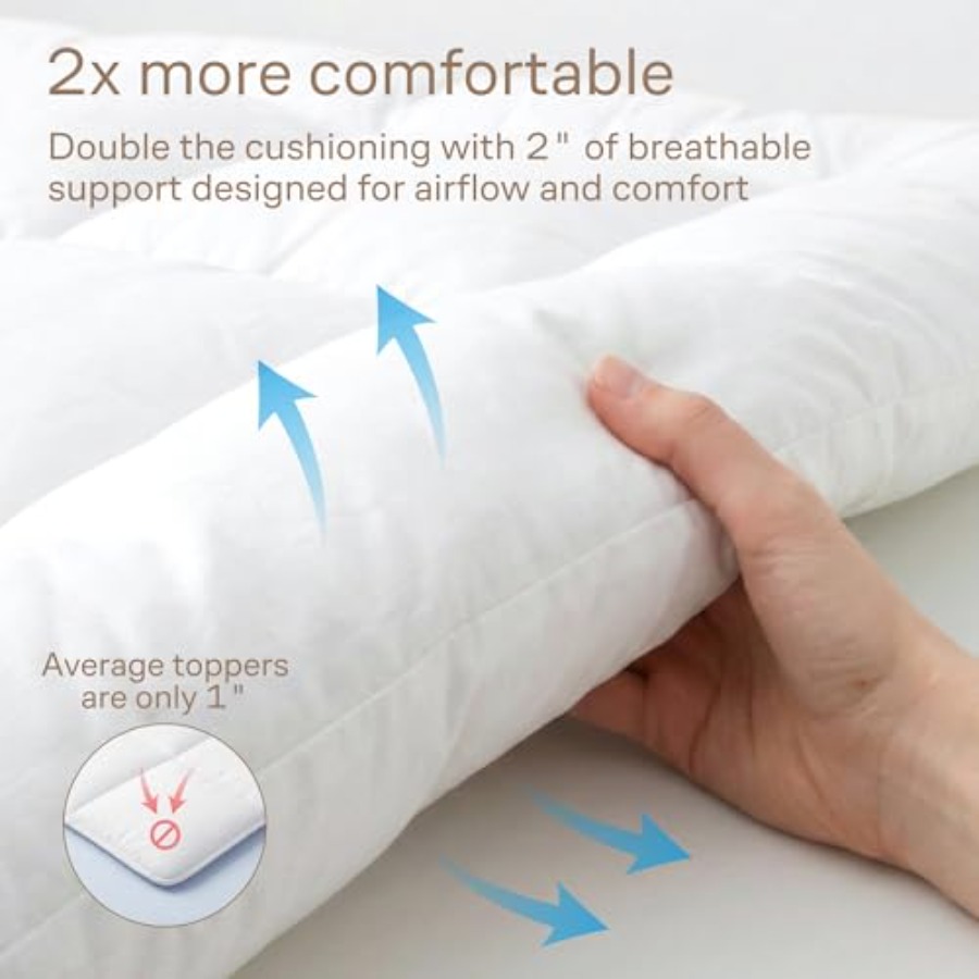 Ultra Soft Mattress Topper - C - Mattress Pad Topper recensione e prezzo