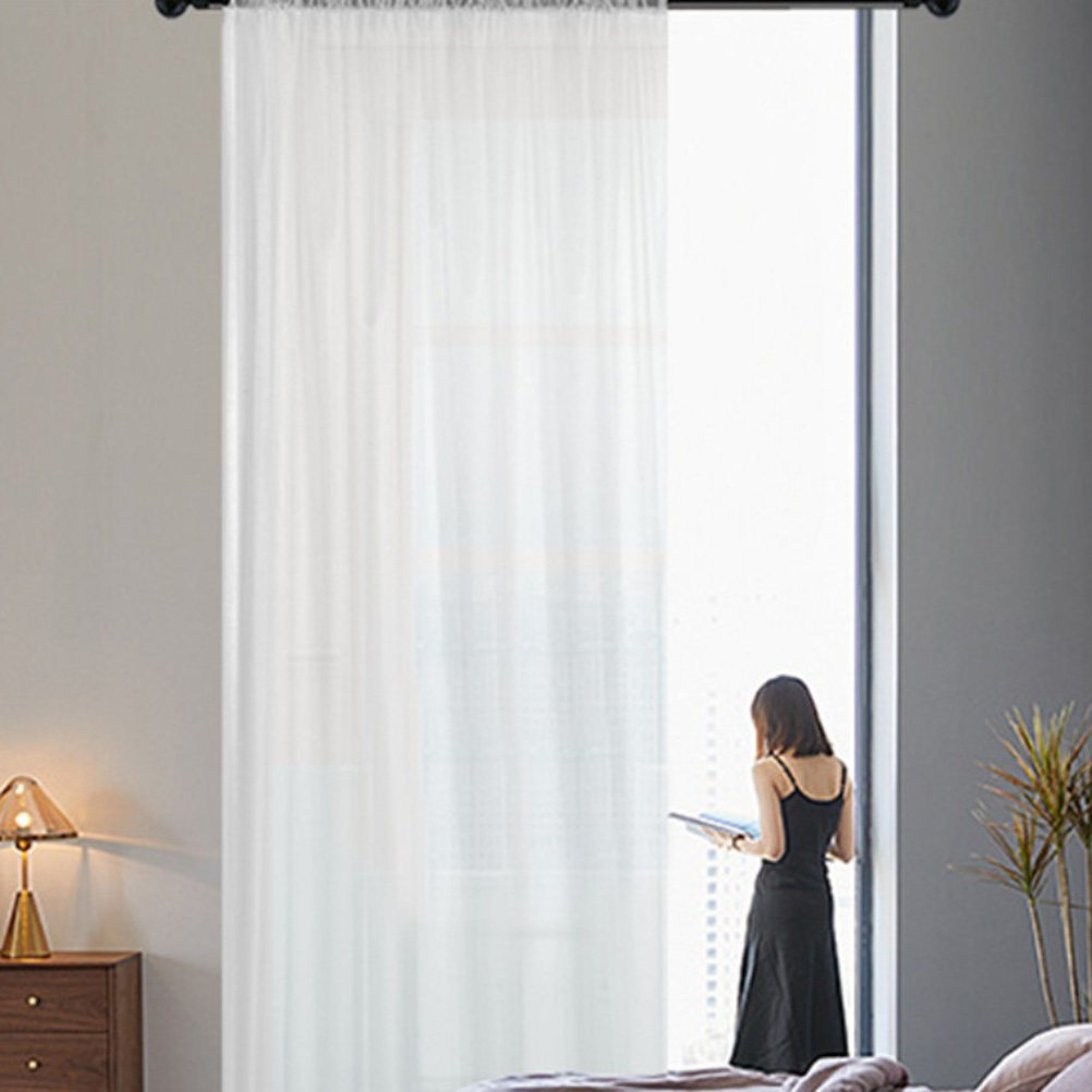White Sheer Voile Window Curta - Curtain Sheer Voile recensione e prezzo