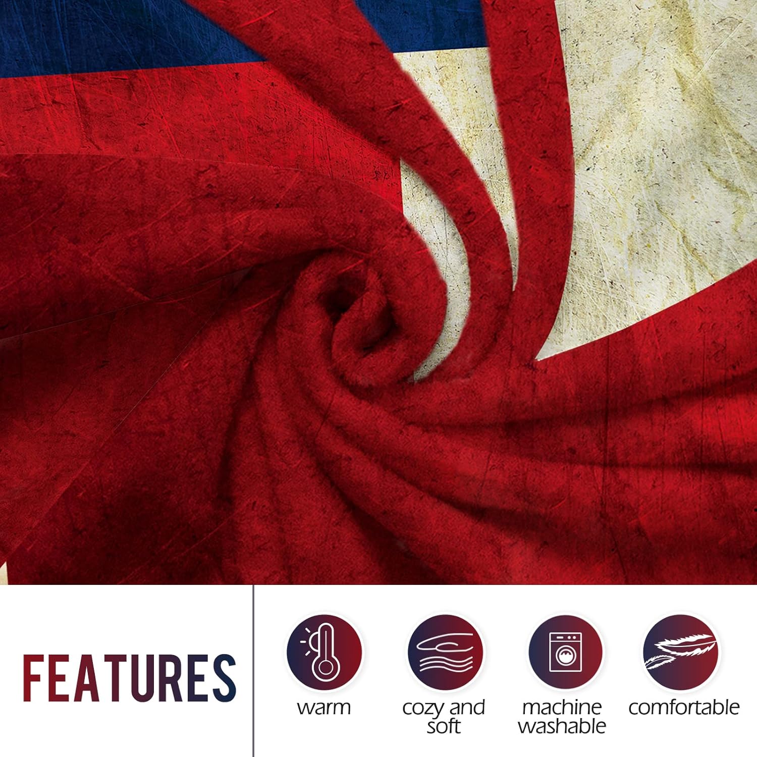 Levens Texas Flag Throw Blanke - Home Textiles recensione e prezzo