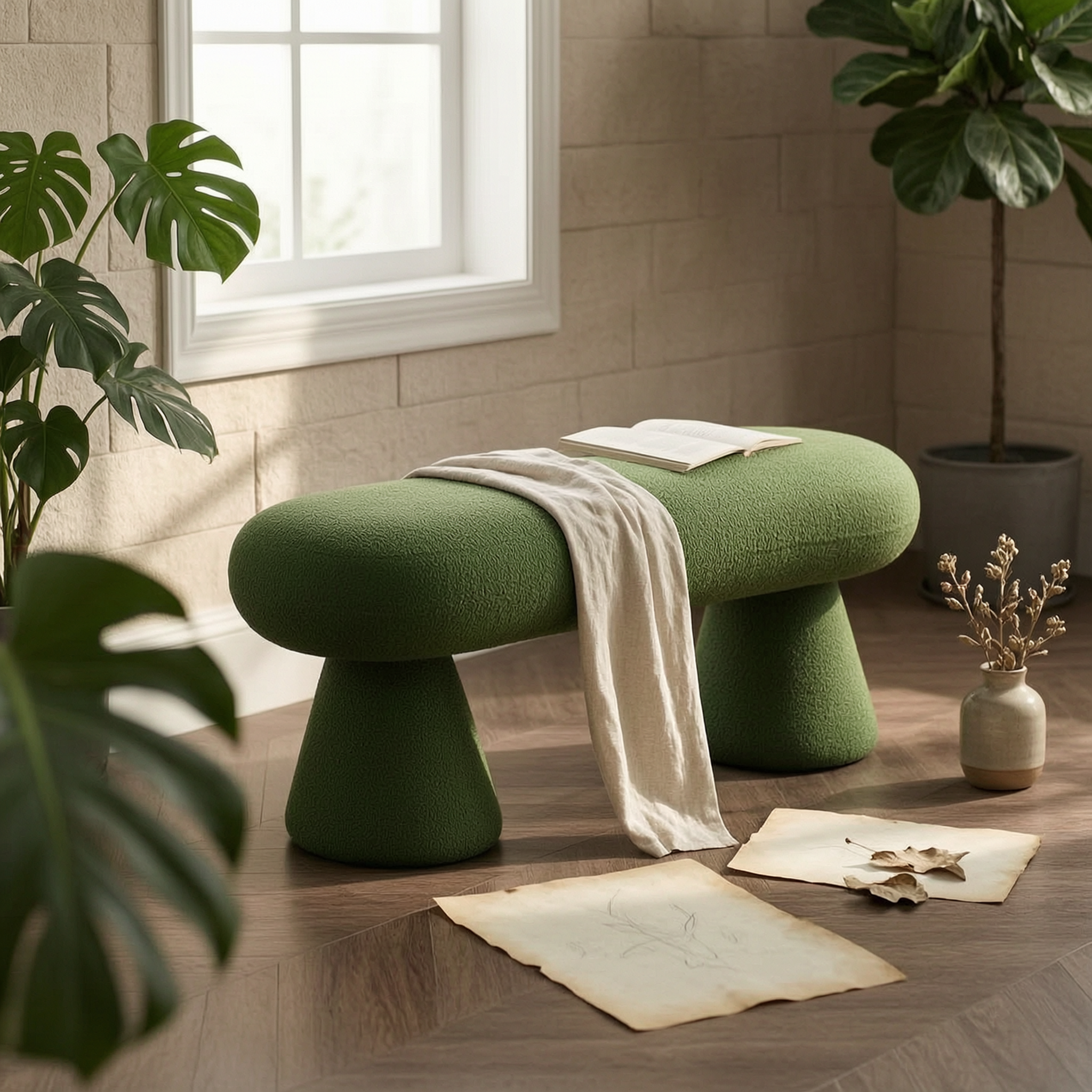 Boucle Textile Footrest Soft T - Home Textiles recensione e prezzo