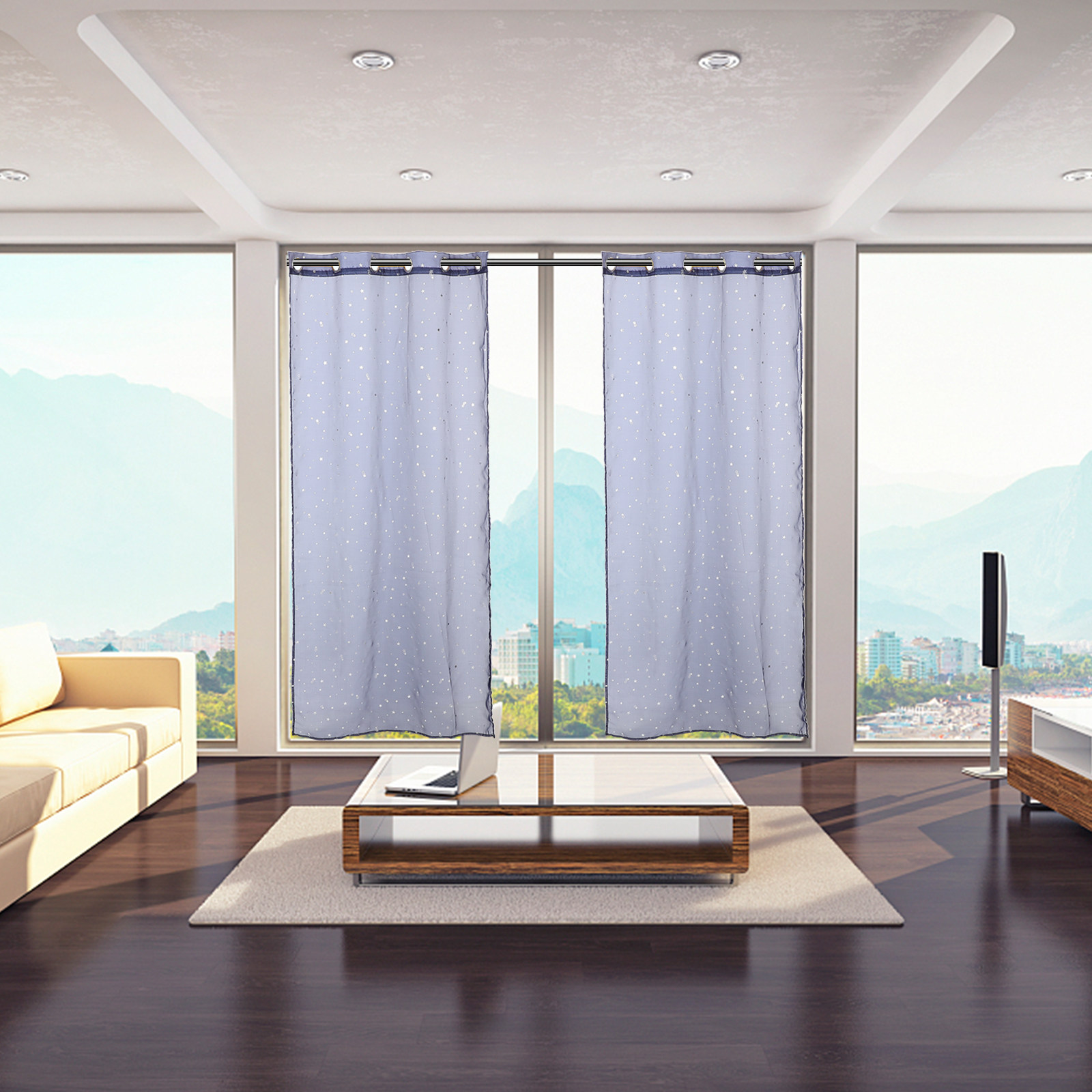 Exquisite Window Voile Curtain - Curtain Sheer Voile recensione e prezzo