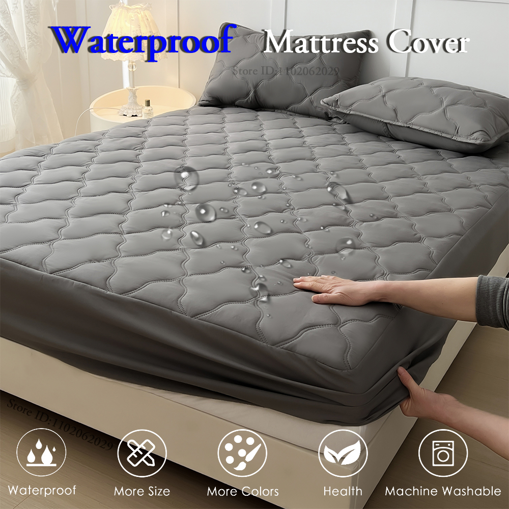 Microfiber Waterproof Fitted B - Mattress Pad Topper recensione e prezzo