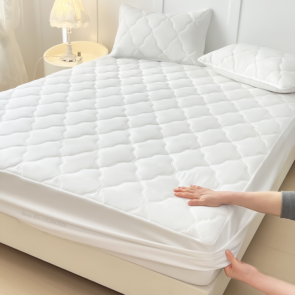 Microfiber Waterproof Fitted B - Mattress Pad Topper recensione e prezzo