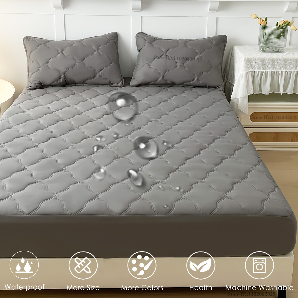 Microfiber Waterproof Fitted B - Mattress Pad Topper recensione e prezzo