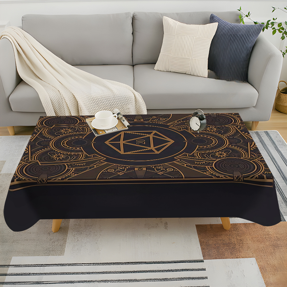 Steampunk Black Golden Gear Pa - Home Textile recensione e prezzo