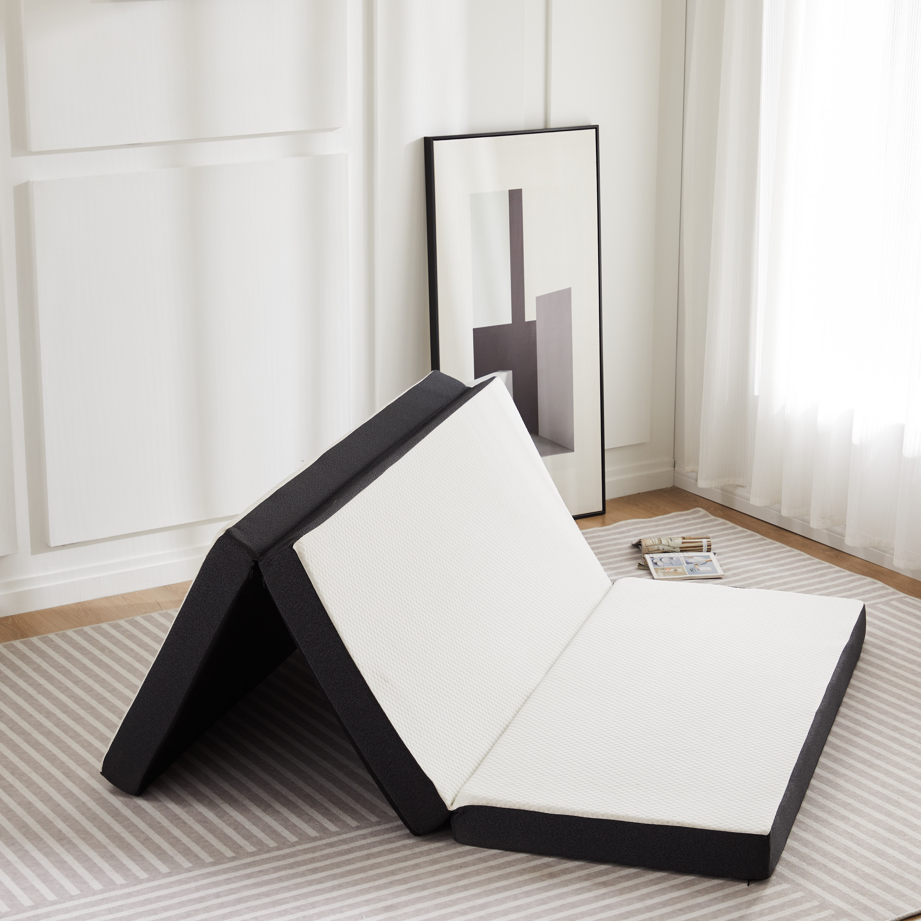 JHK Three Fold Portable Floor  - Mattress Pad Topper recensione e prezzo