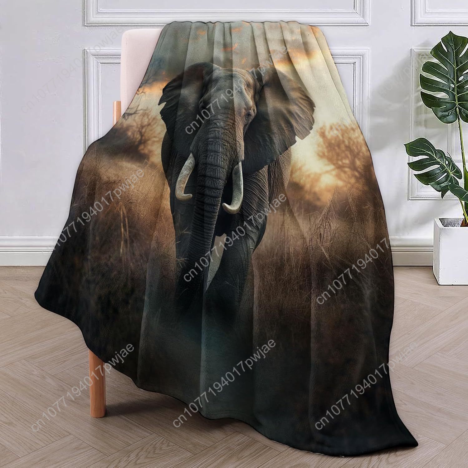 Elephant Fleece Blanket, Reali - Home Textiles recensione e prezzo