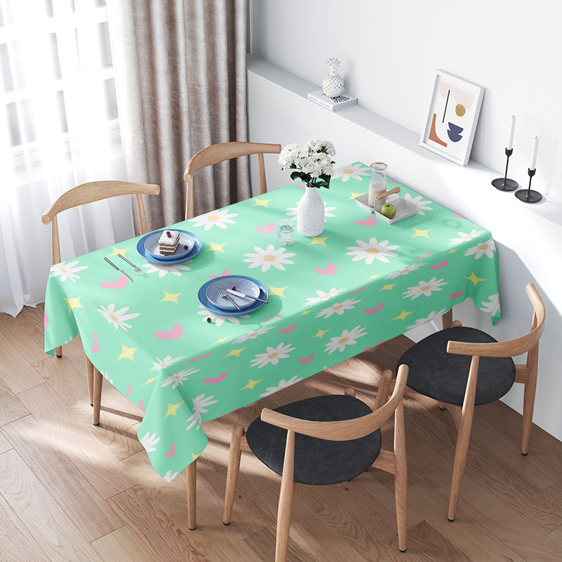 Spring Floral Tablecloth Print - Home Textiles Today News recensione e prezzo