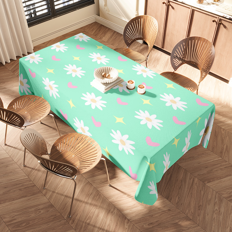 Spring Floral Tablecloth Print - Home Textiles Today News recensione e prezzo