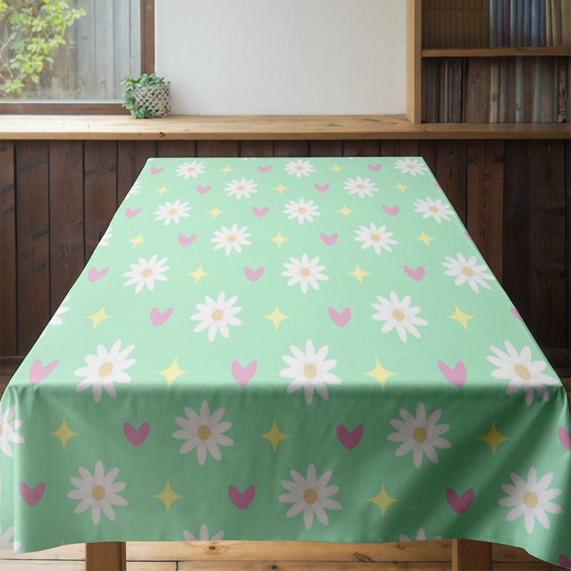 Spring Floral Tablecloth Print - Home Textiles Today News recensione e prezzo