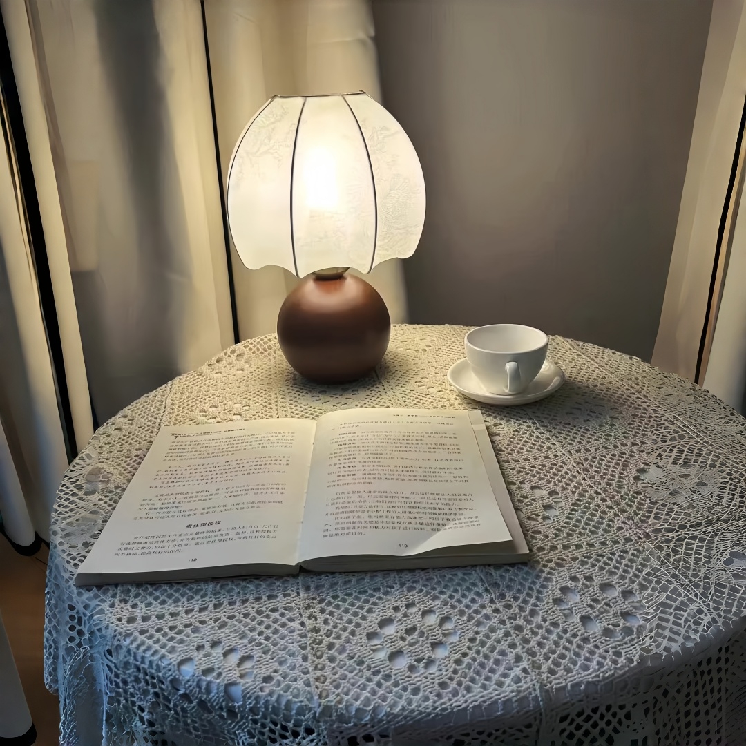 Vintage floral table lamp, med - Home Textile recensione e prezzo
