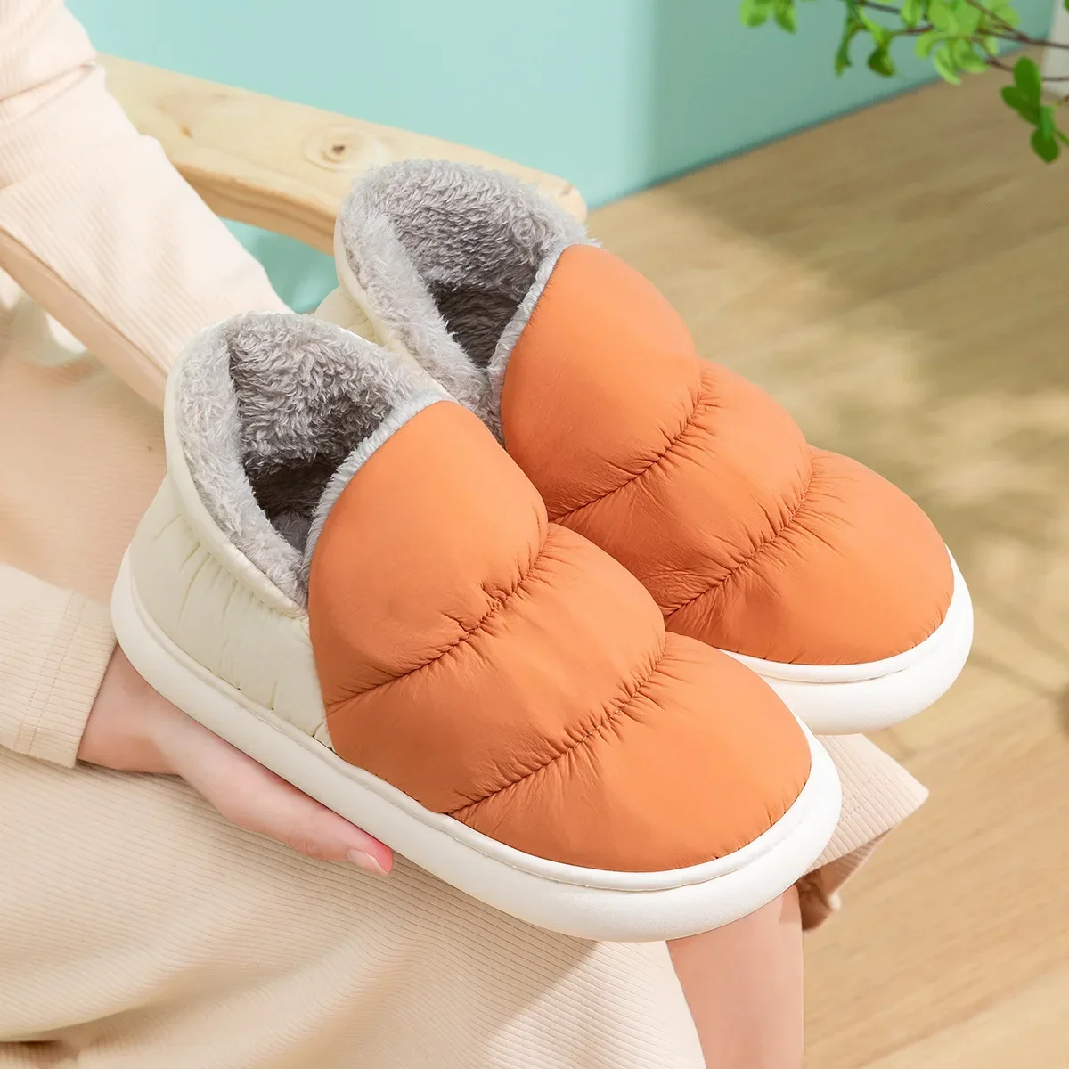 Women Men Slippers Winter Down - Home Textile recensione e prezzo