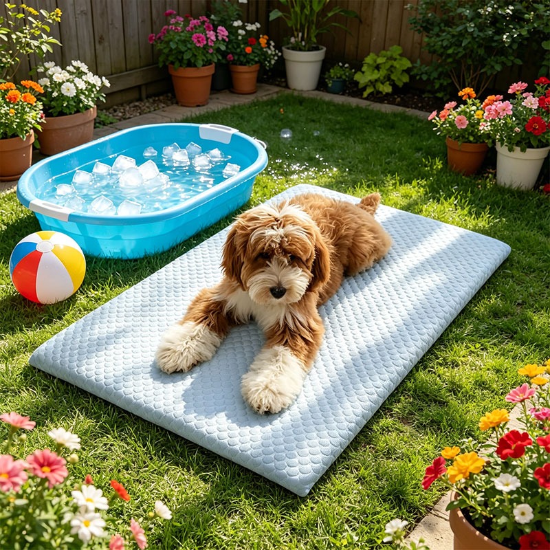 Pet Dog Bed Pad Summer Ice Sil - Quilt Cotton Summer recensione e prezzo