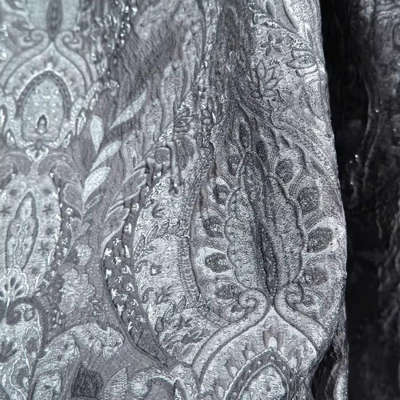 Gray Court Style Shiny Jacquar - Home Textiles Curtains recensione e prezzo