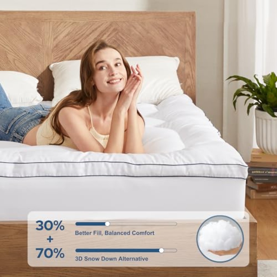 Mattress Topper, Thick Pillow  - Mattress Pad Topper recensione e prezzo