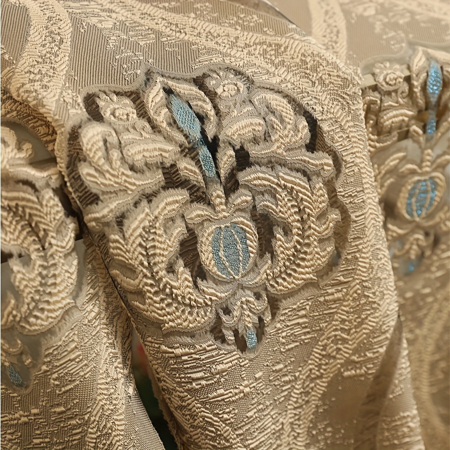 1pc Coffee 3D Embossed Sheer C - Curtain Sheer Voile recensione e prezzo